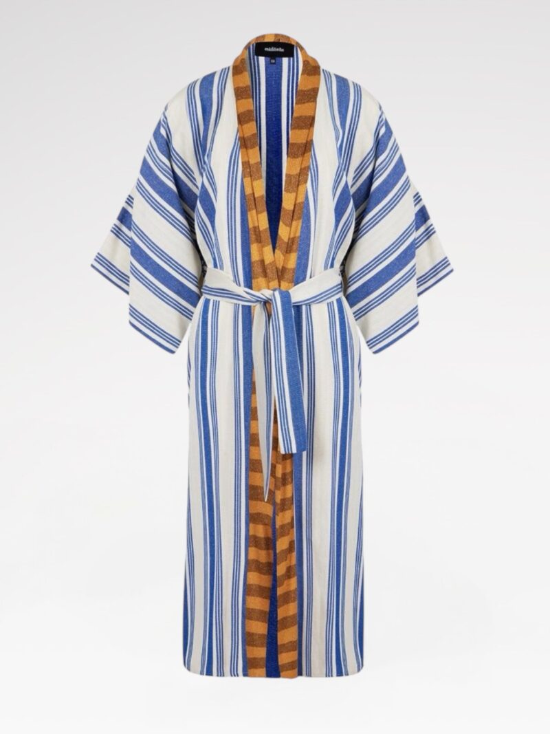 Striped Long Robe