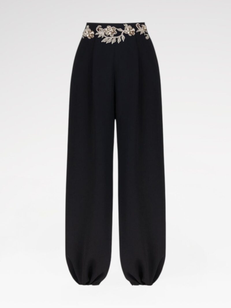 High-Waisted Balloon Trousers