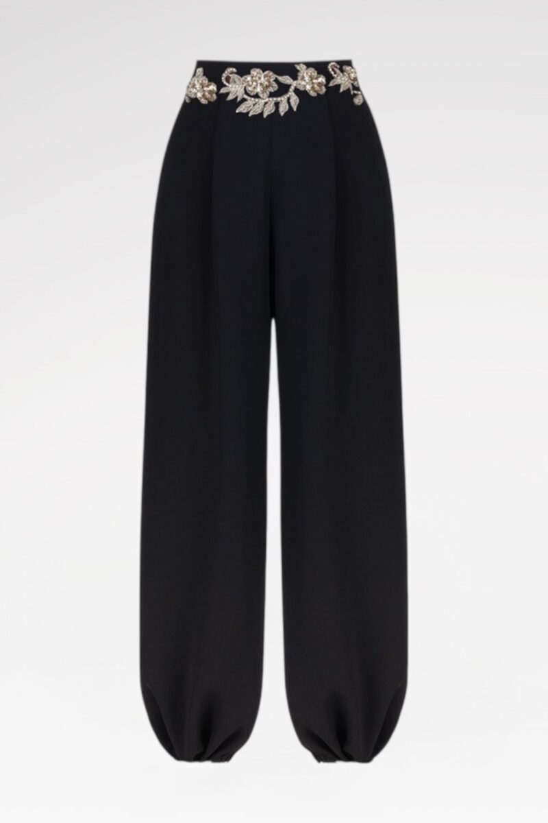 High-Waisted Balloon Trousers