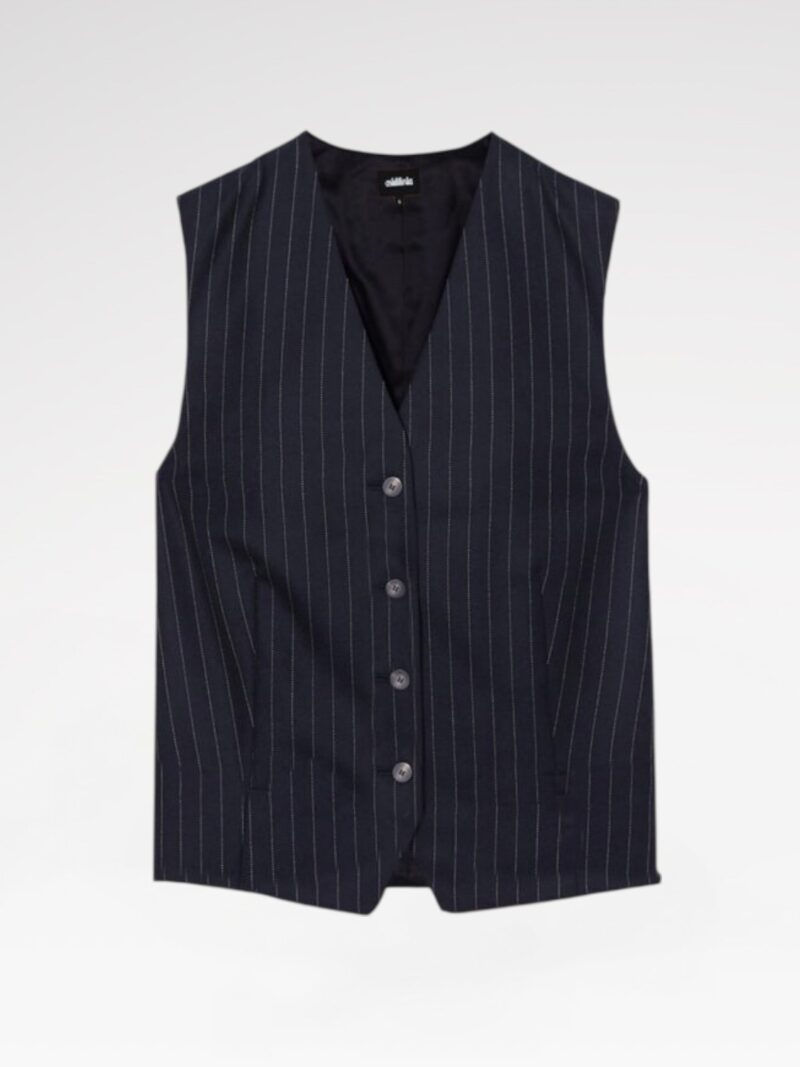 Classic Pinstripe Vest