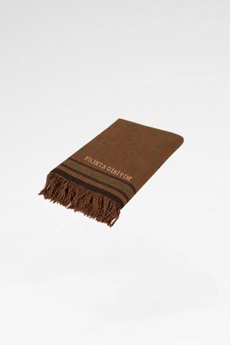 Patterned Fringed Hand-Woven Ehram
