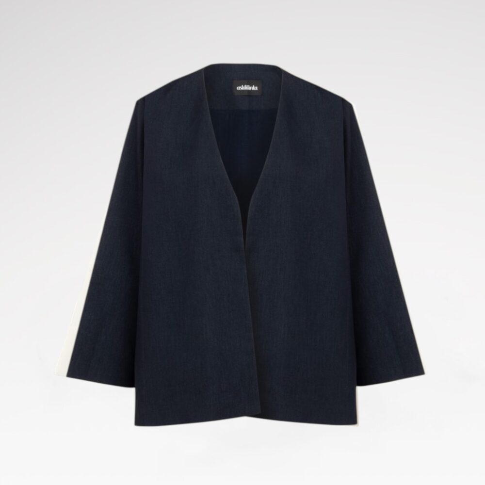 Oversized denim jacket