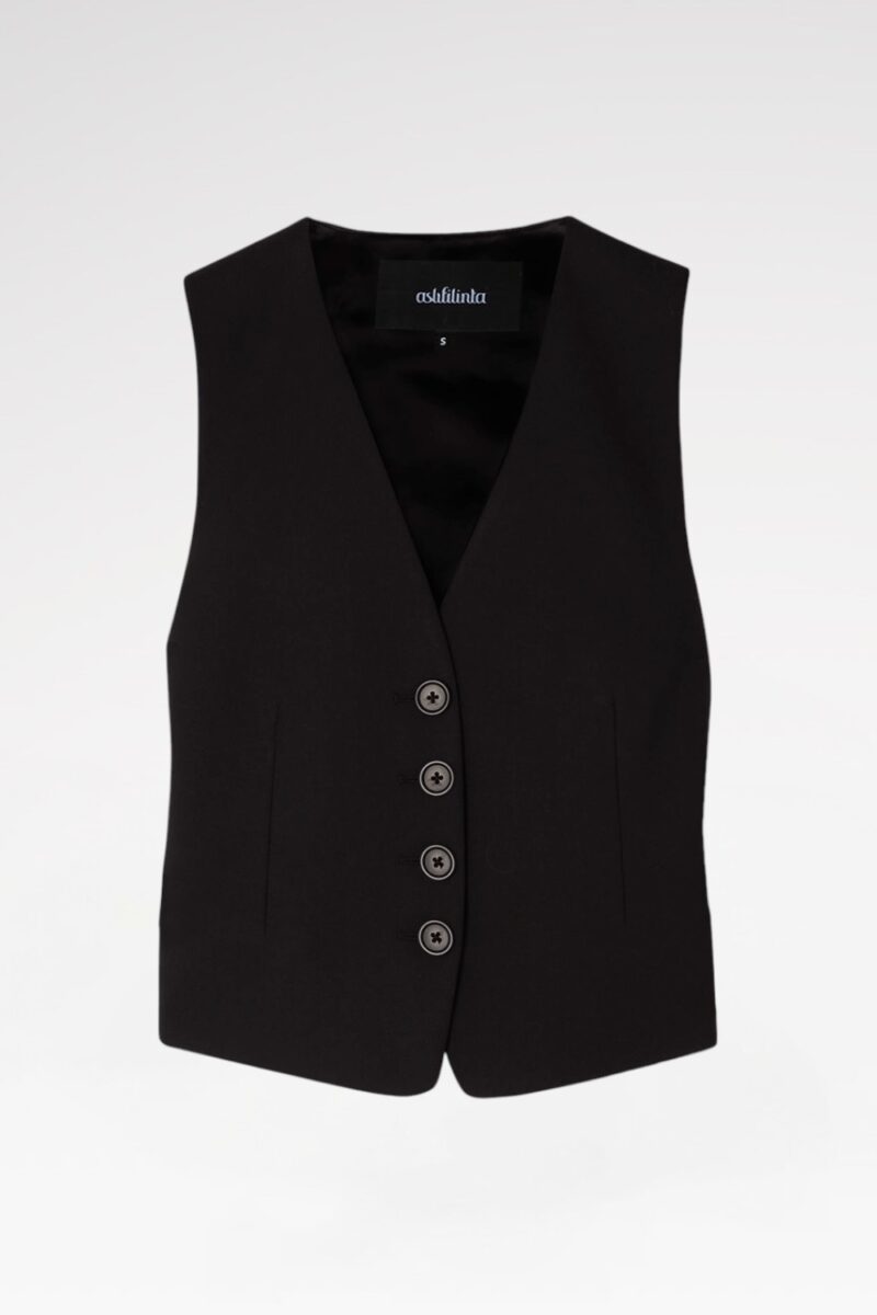 Buttoned Classic Vest