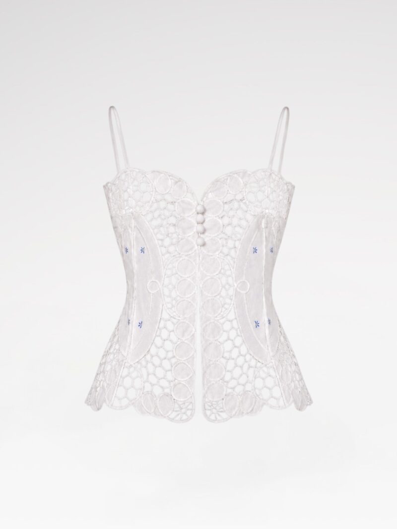 Handcrafted Lace Bustier