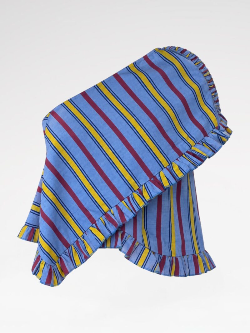 Handwoven One-Shoulder Cotton Top