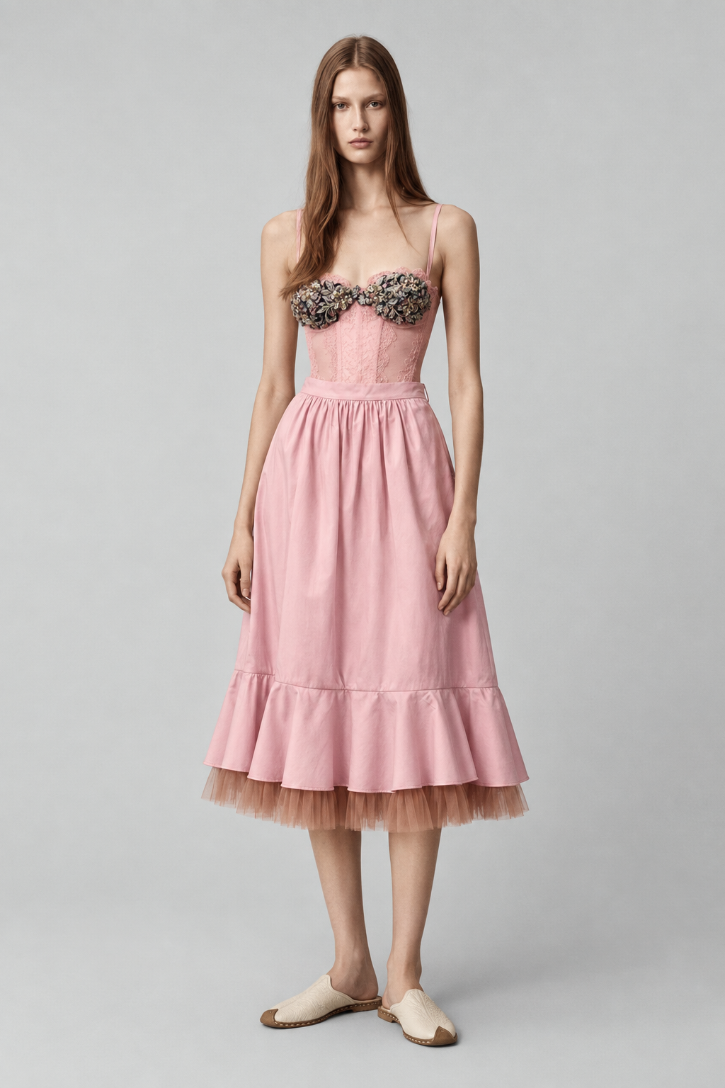 High-Low Ruffle Skirt-model.jpg