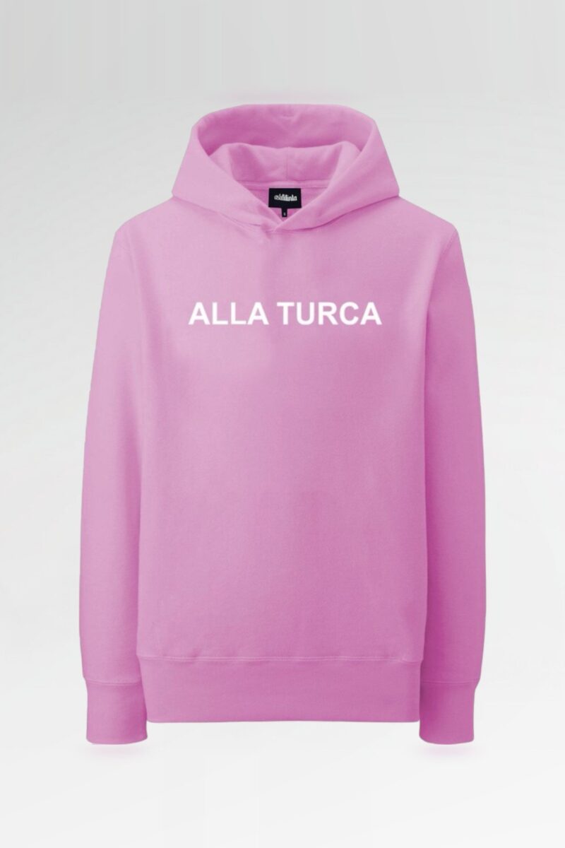 Fleece-Lined Cotton Pullover Hoodie