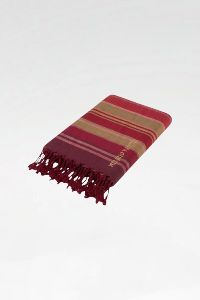 “Filinta Gibiyim” Embroidered Cotton Peshtemal
