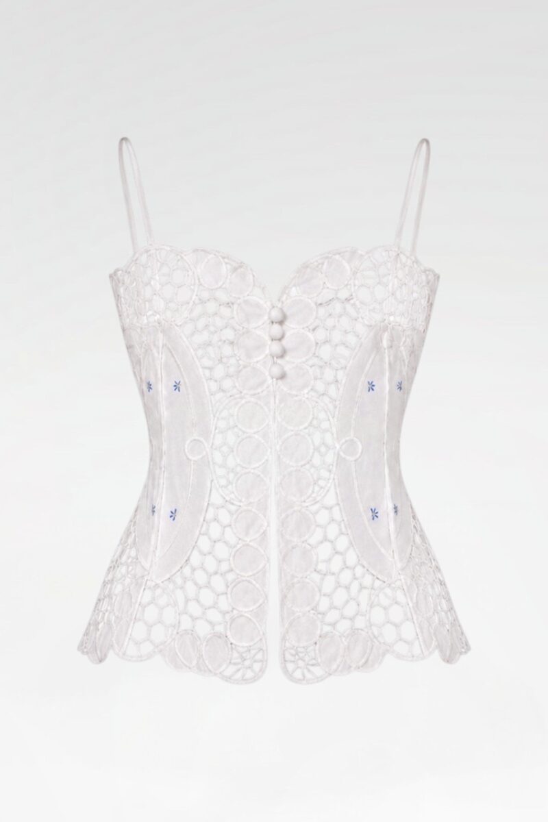 Handcrafted Lace Bustier