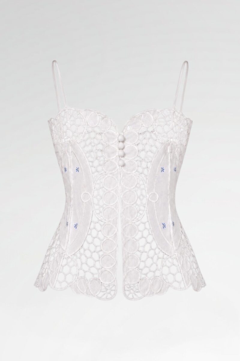 Handcrafted Lace Bustier