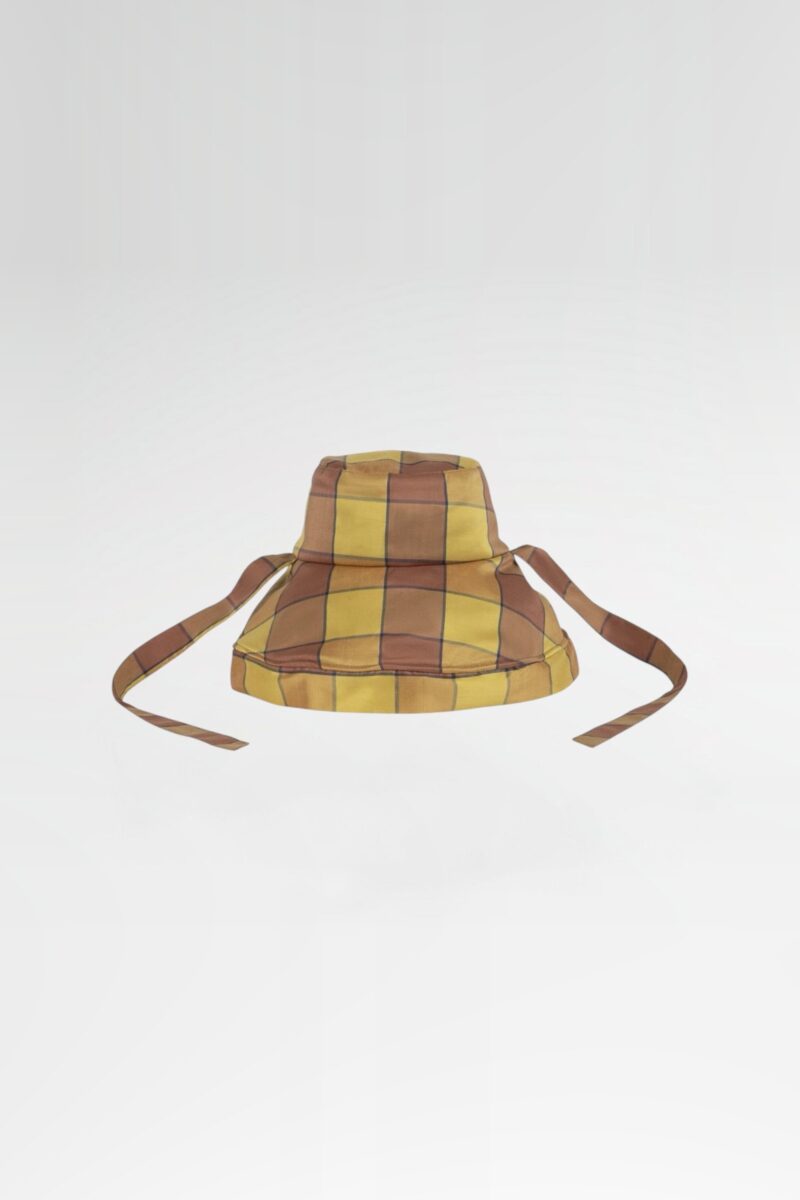 Checkered Bucket Hat