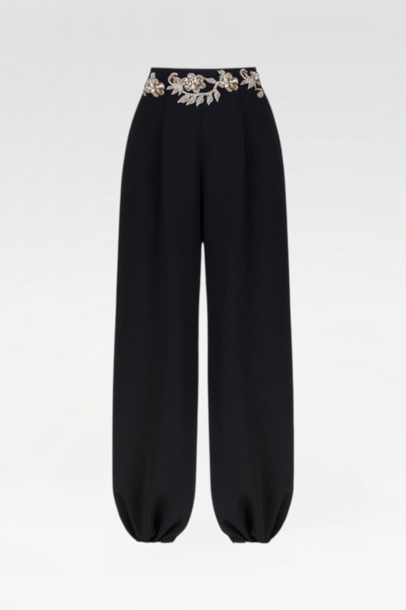 High-Waisted Balloon Trousers