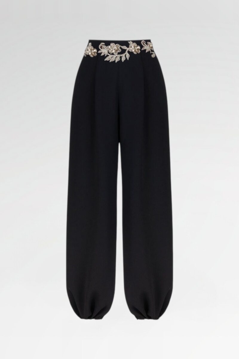 High-Waisted Balloon Trousers