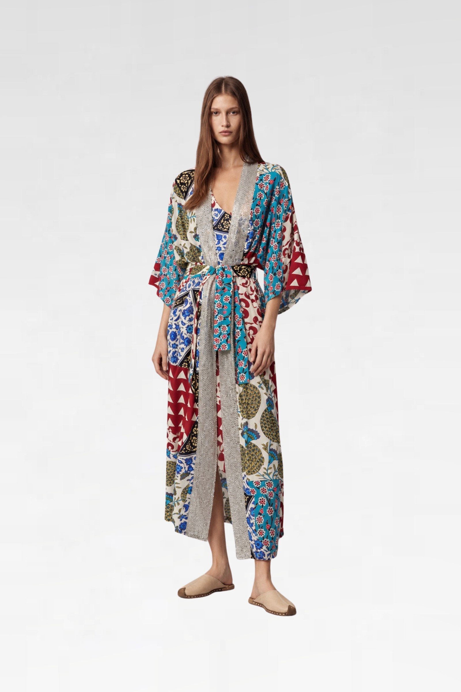 mosaic-print-long-robe-2