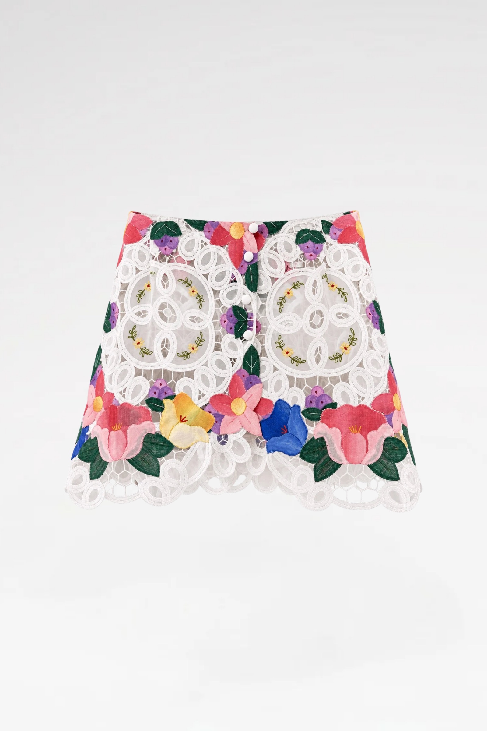 oak055-Floral-Embroidered-Guipure-Lace-Mini-Skirt-dekupe