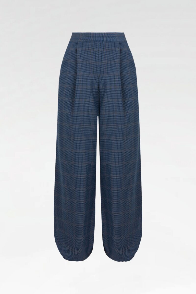 Plaid Shalwar Trousers