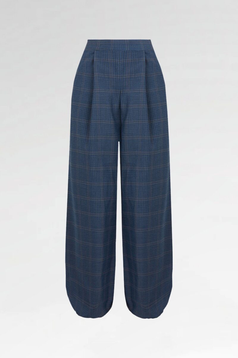 Plaid Shalwar Trousers