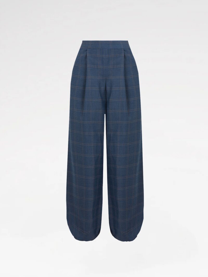 Plaid Shalwar Trousers