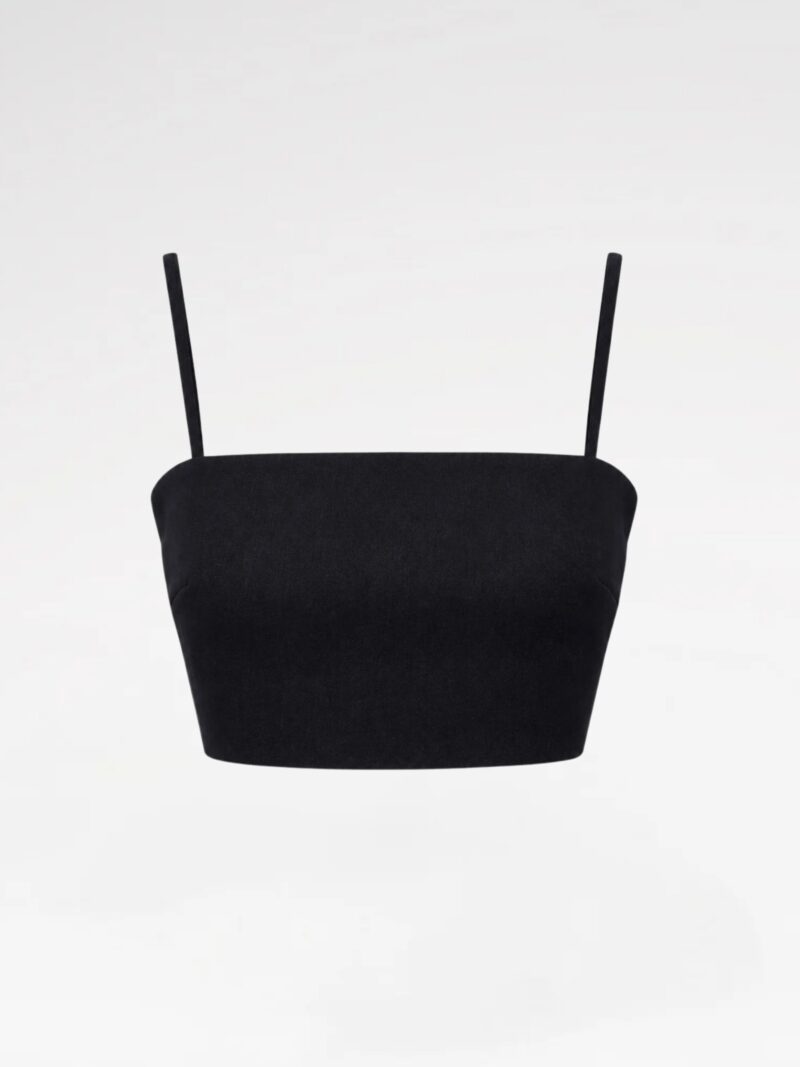 Square-Neck Crop Top