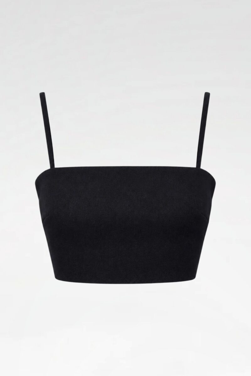 Square-Neck Crop Top