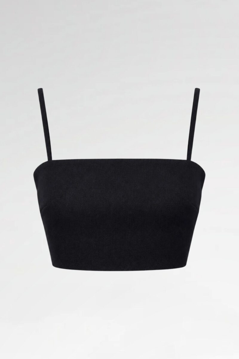 Square-Neck Crop Top