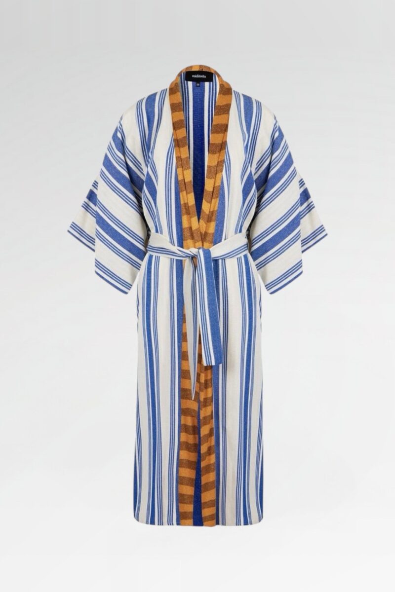 Striped Long Robe