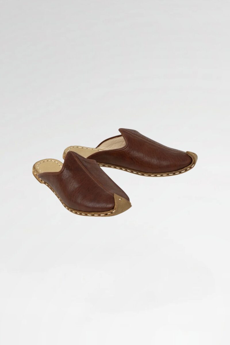 Conductive Leather Sole Traditional Slip-On Shoes